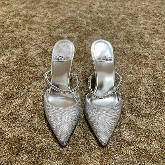Jeffrey Campbell Embellished High Heel Pumps 6 - Picture 2 of 4